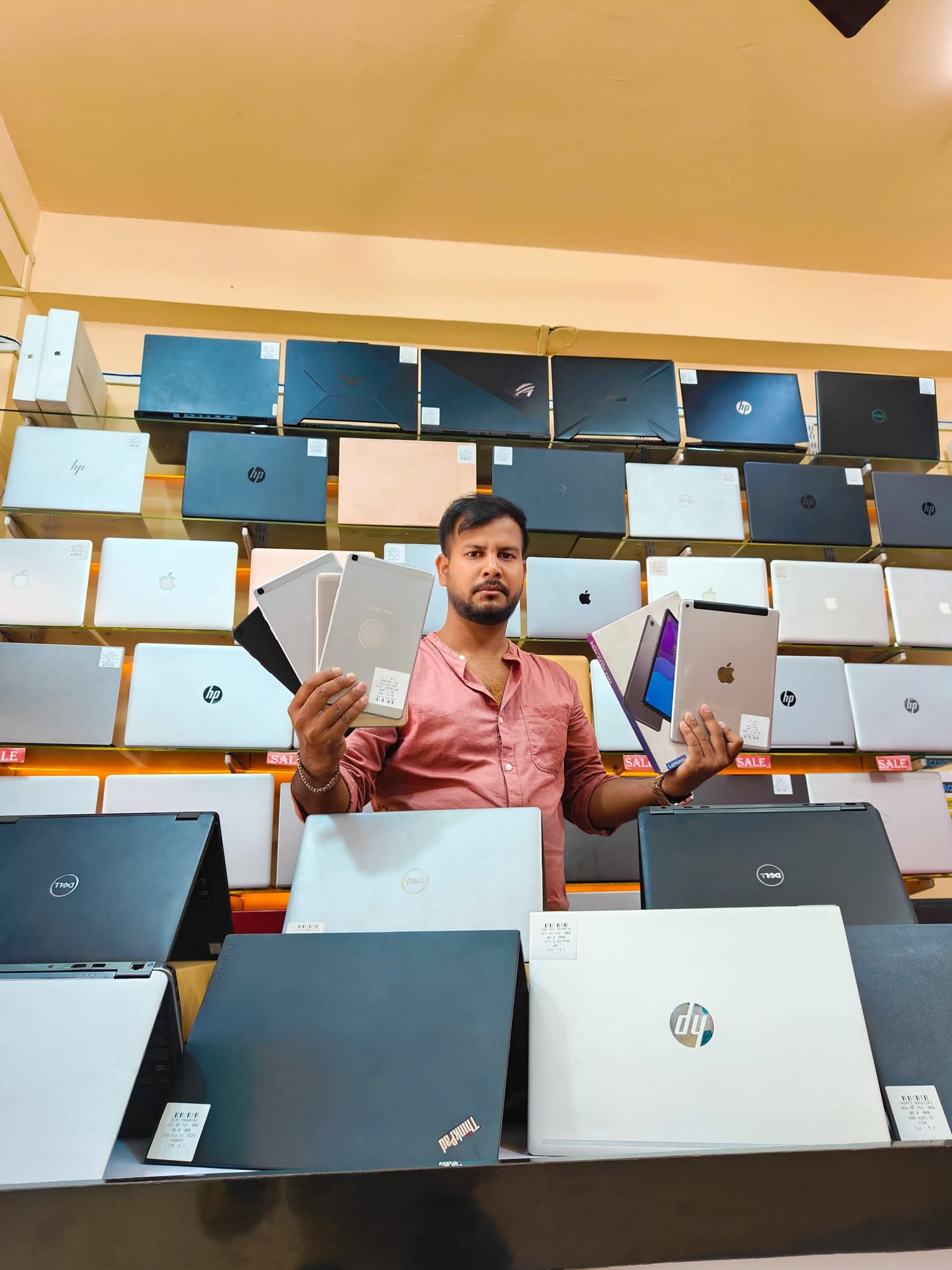 Laptop Inventory Wall